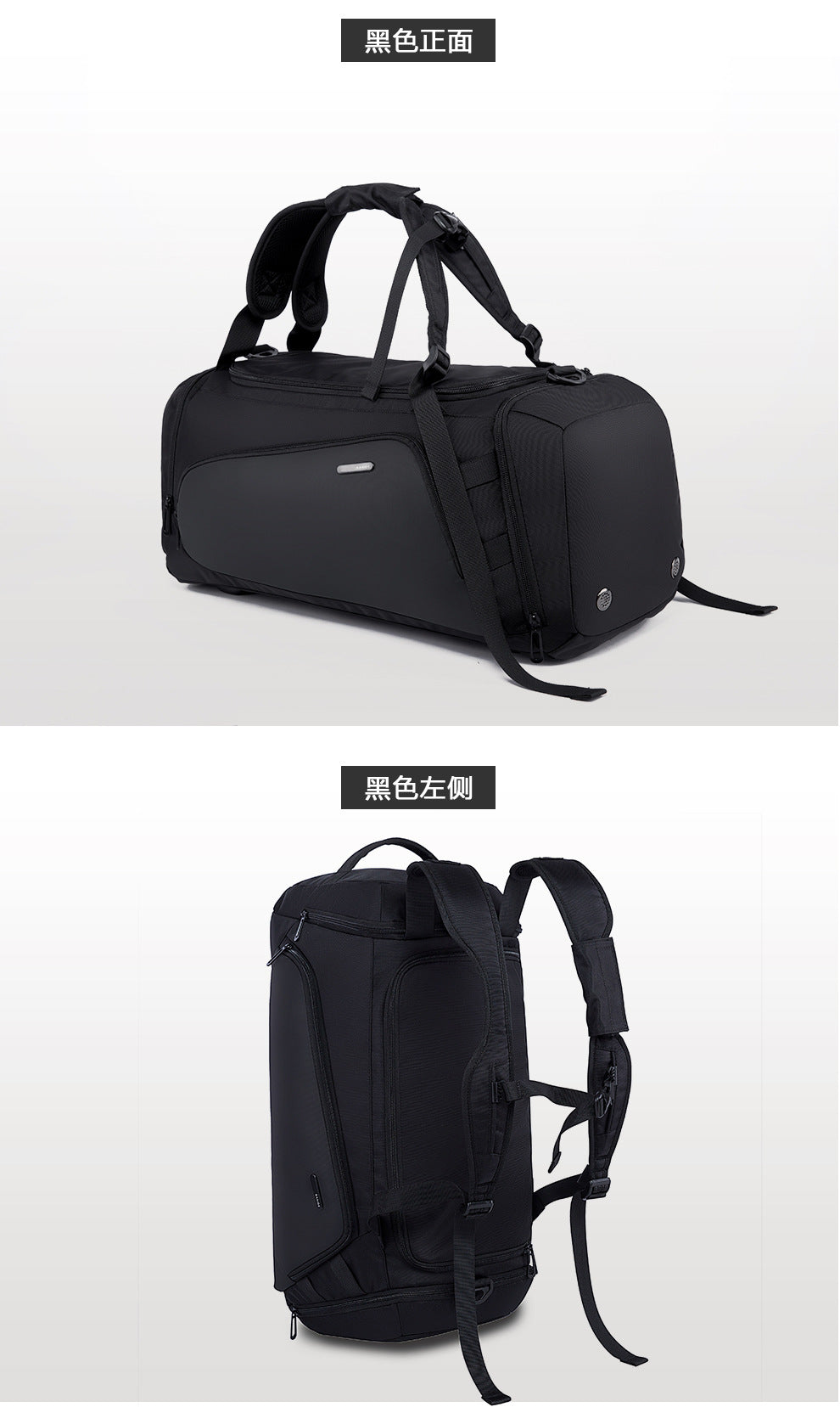 Mochila de Viagem Bange Unissex Impermeável - Mala Duffle Multifuncional