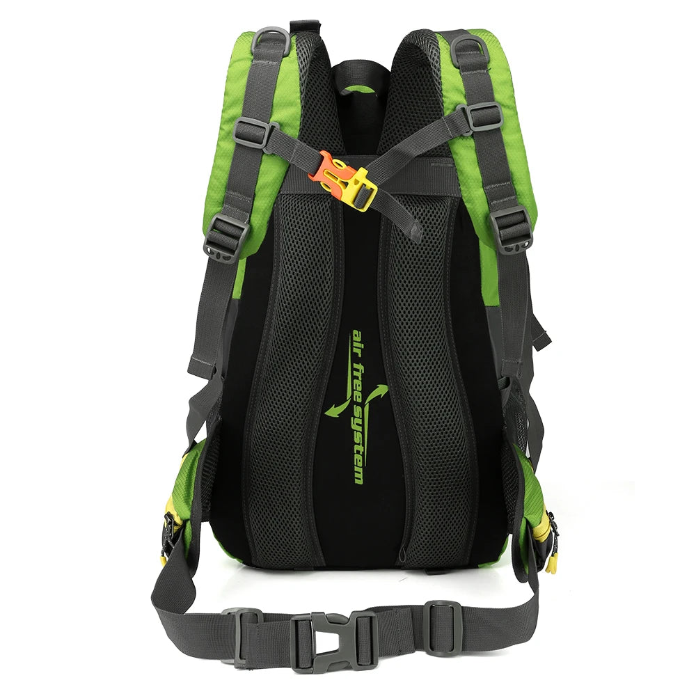 40l resistente à água mochila de viagem acampamento caminhadas portátil daypack trekking escalada sacos traseiros para homens mulheres caminhadas suprimentos