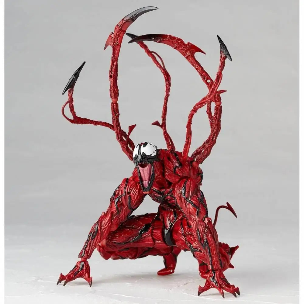 Action Figure Carnificina e Venom Amazing Yamaguchi - Articulado com Troca de Face