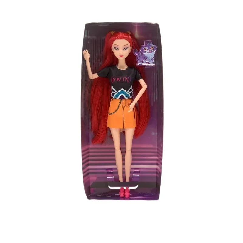 Kit Figuras de Ação K-Pop Demon Hunters Anime - Bonecas Colecionáveis