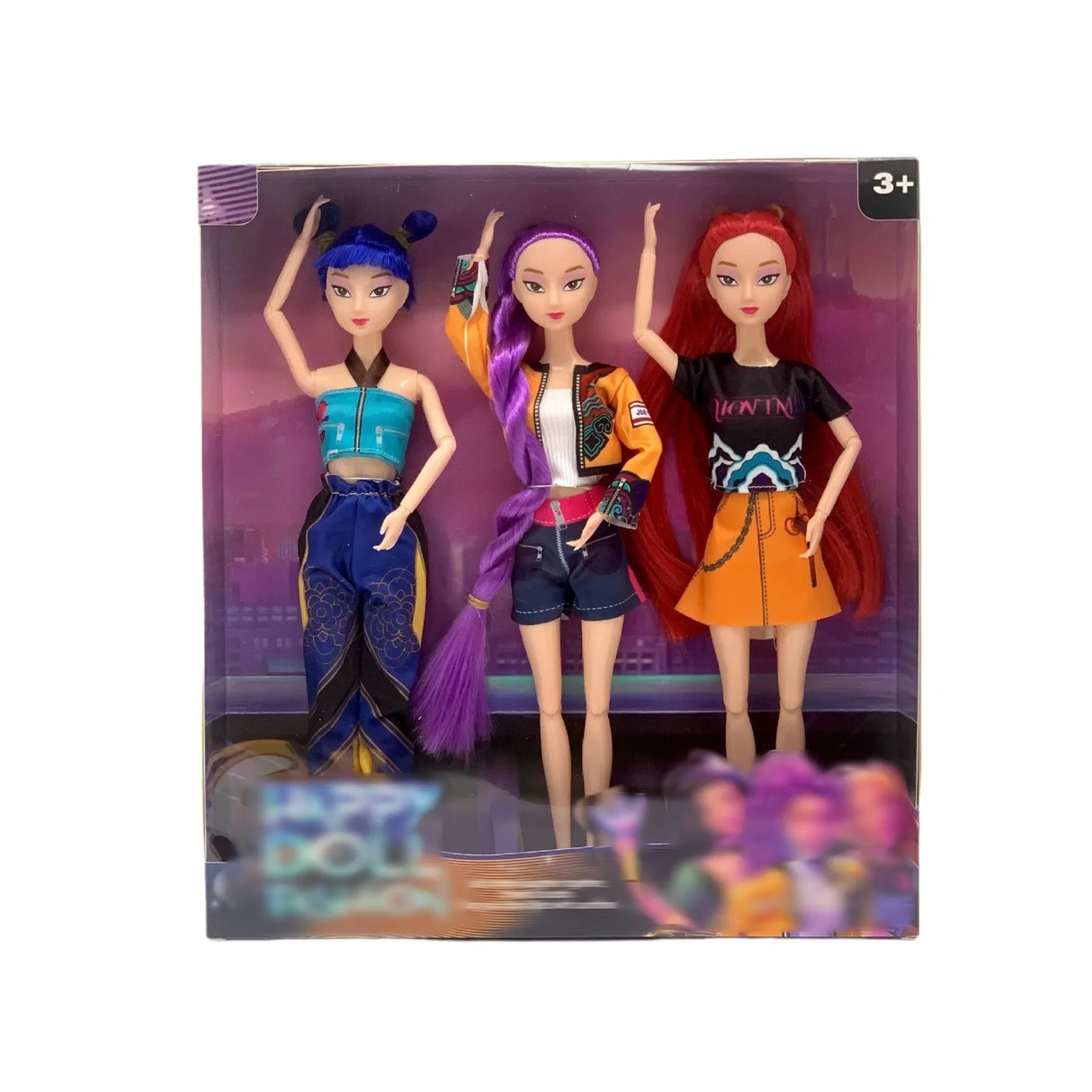 Kit Figuras de Ação K-Pop Demon Hunters Anime - Bonecas Colecionáveis