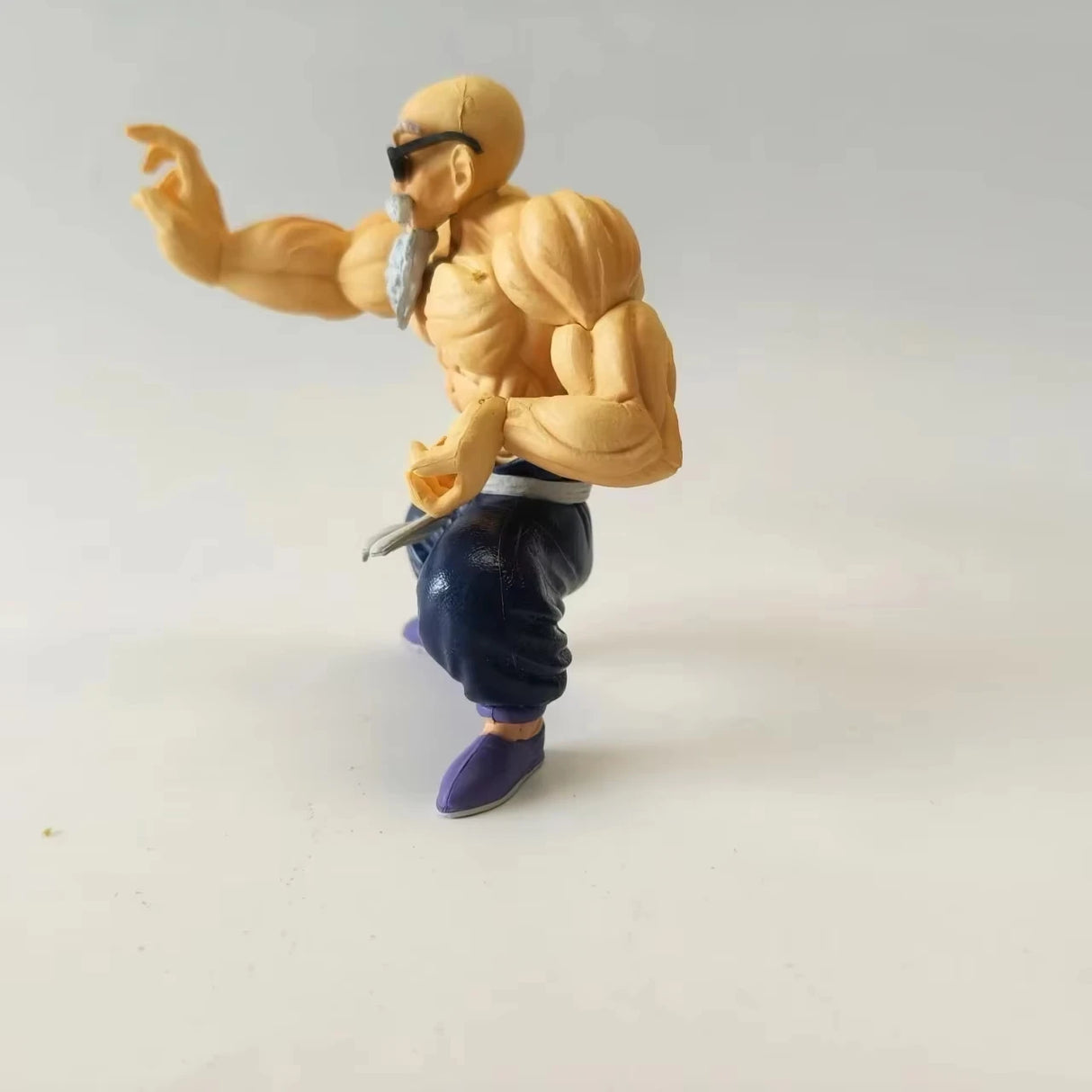 Action Figure Dragon Ball Mestre Roshi Muscular - Modelo Colecionável