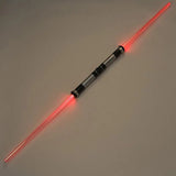 Kit 2 Sabres de Luz Star Wars com Som e Luz - Espada Cosplay Jedi e Sith