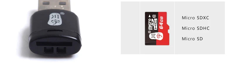 Leitor de Cartão Micro SD USB Kawau C286 - Adaptador até 128GB