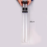 Kit 2 Sabres de Luz Star Wars com Som e Luz - Espada Cosplay Jedi e Sith