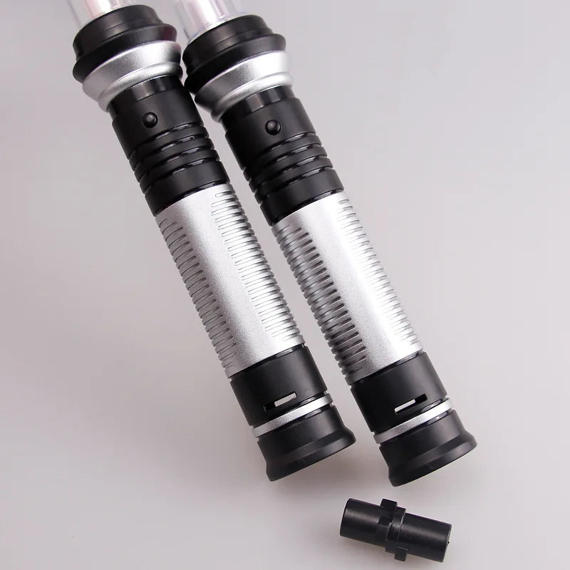 Kit 2 Sabres de Luz Star Wars com Som e Luz - Espada Cosplay Jedi e Sith