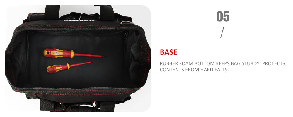 Bolsa Transversal WORKPRO Impermeável para Ferramentas e Viagem