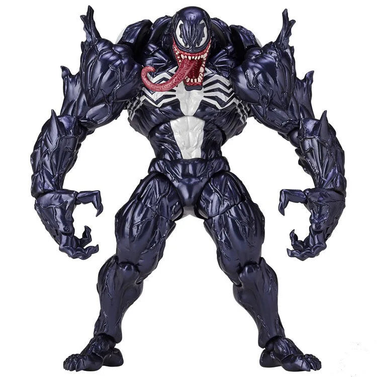 Action Figure Carnificina e Venom Amazing Yamaguchi - Articulado com Troca de Face