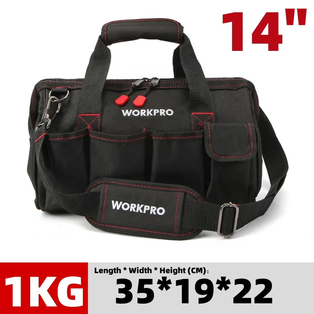 Bolsa Transversal WORKPRO Impermeável para Ferramentas e Viagem