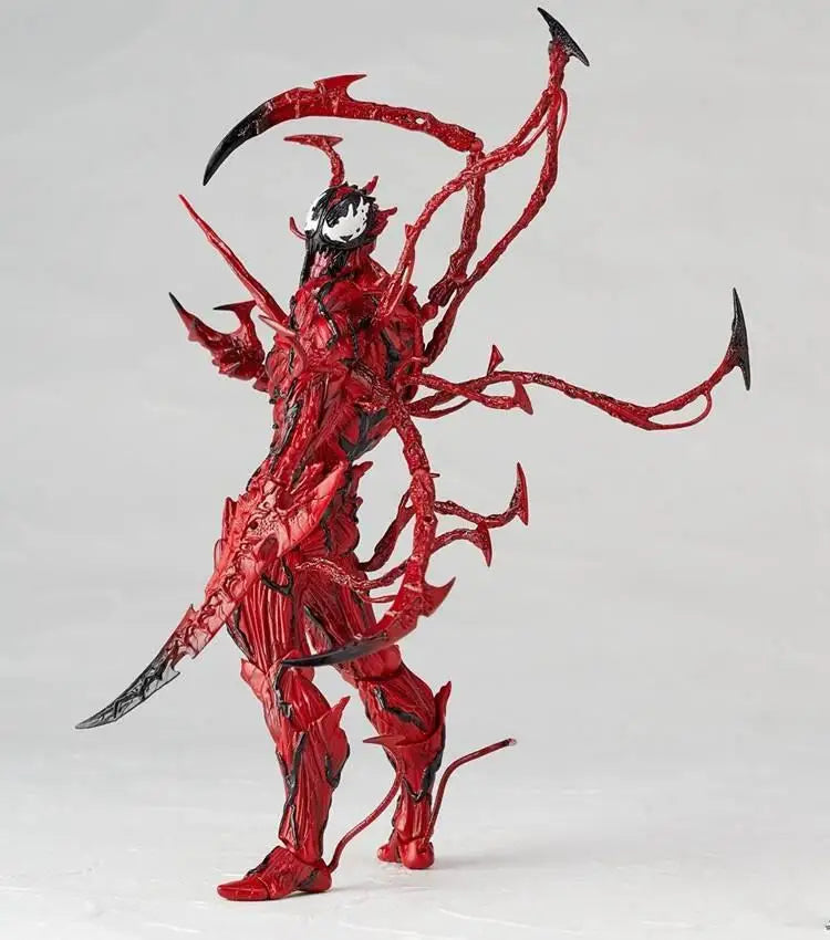 Action Figure Carnificina e Venom Amazing Yamaguchi - Articulado com Troca de Face