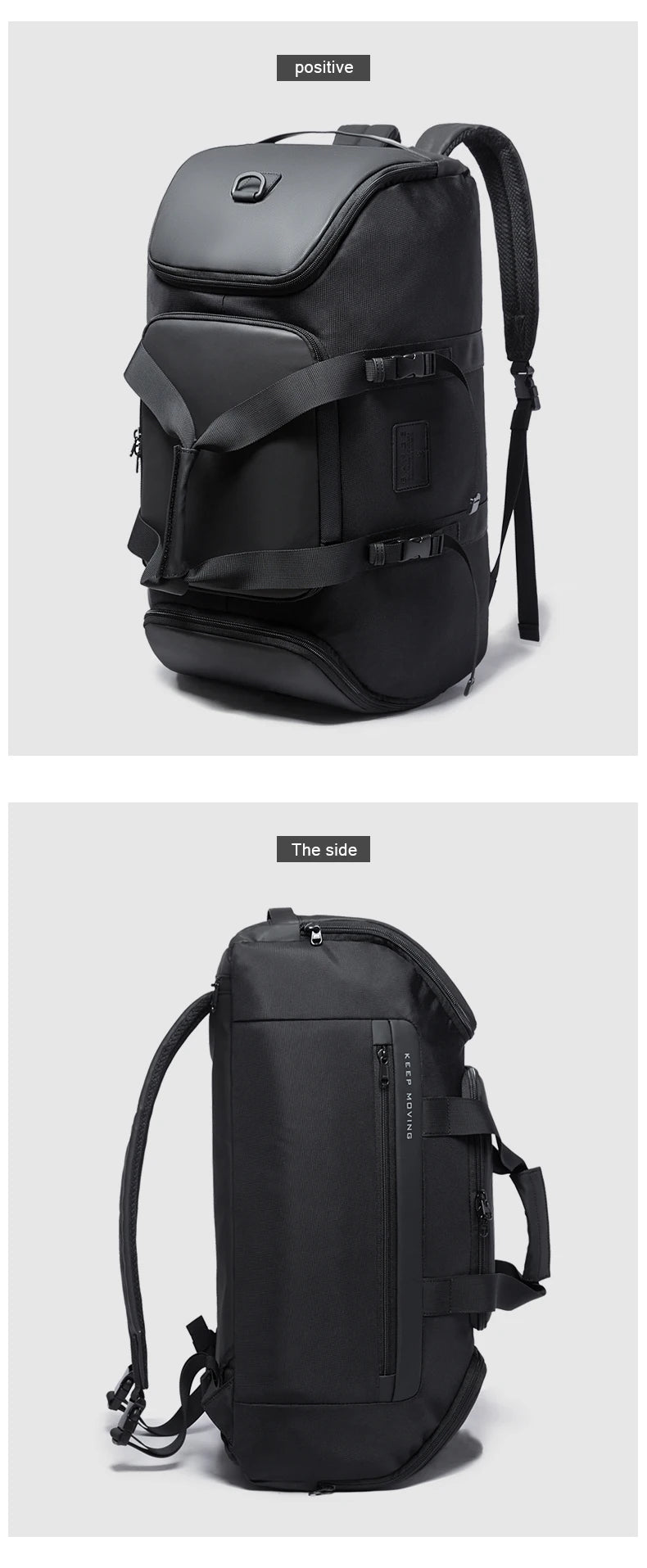 Mala de Viagem Bange Multifuncional Impermeável - Mochila de Ginásio e Bagagem