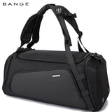 Mochila de Viagem Bange Unissex Impermeável - Mala Duffle Multifuncional