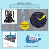 Mochila de Trekking e Camping 40L Resistente à Água - Daypack Ergonômica Unissex