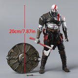 Action Figure Kratos God of War (2018) NECA - Boneco Colecionável Articulado