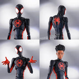 Action Figure Miles Morales SHF Homem-Aranha no Aranhaverso - Boneco Articulado