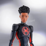 Action Figure Miles Morales SHF Homem-Aranha no Aranhaverso - Boneco Articulado