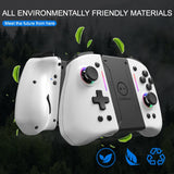 Controle Joy-Pad LinYuvo KS42 para Switch/OLED - Luz RGB e Turbo