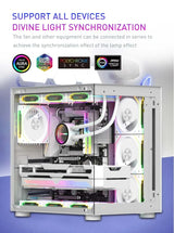 Cooler Fan Prism 5 Pro 120mm - ARGB 4 Pinos PWM Silencioso