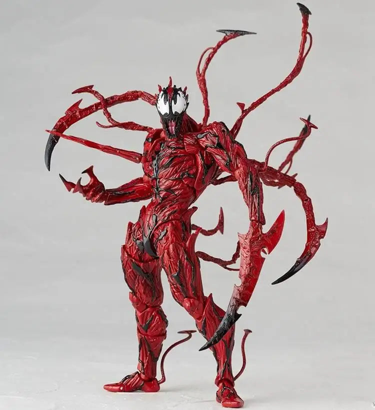 Action Figure Carnificina e Venom Amazing Yamaguchi - Articulado com Troca de Face