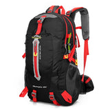Mochila de Trekking e Camping 40L Resistente à Água - Daypack Ergonômica Unissex
