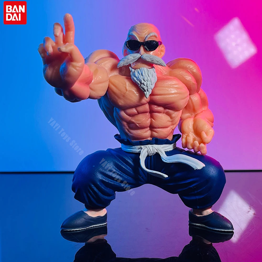 Action Figure Dragon Ball Mestre Roshi Muscular - Modelo Colecionável