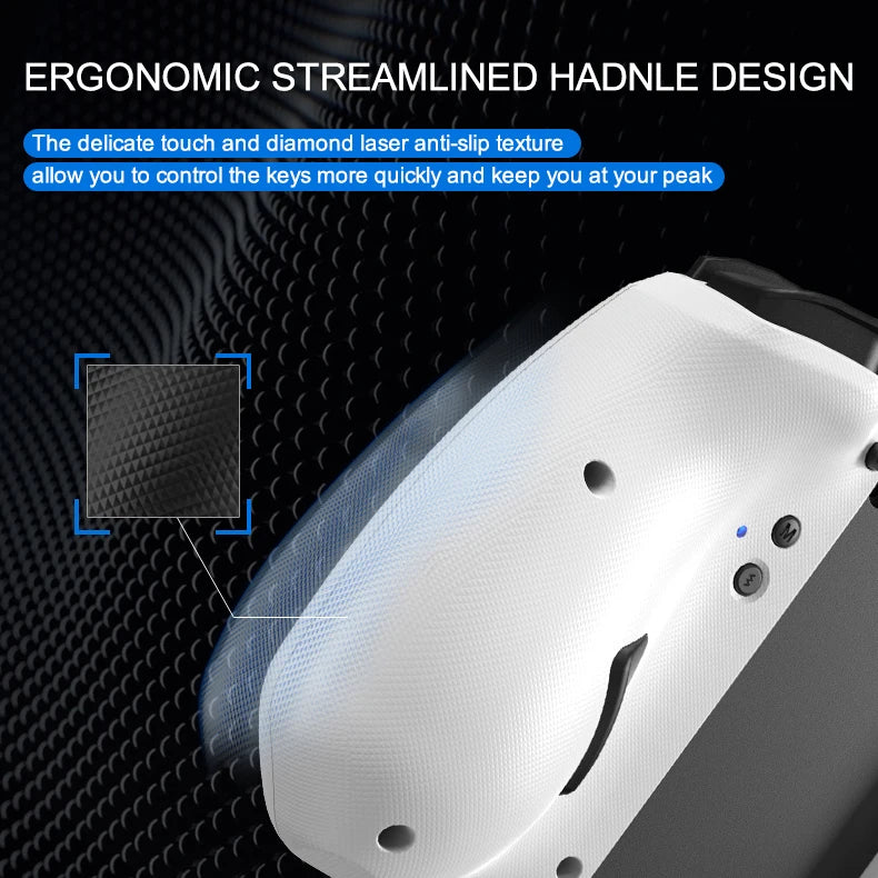 Controle Joy-Pad LinYuvo KS42 para Switch/OLED - Luz RGB e Turbo