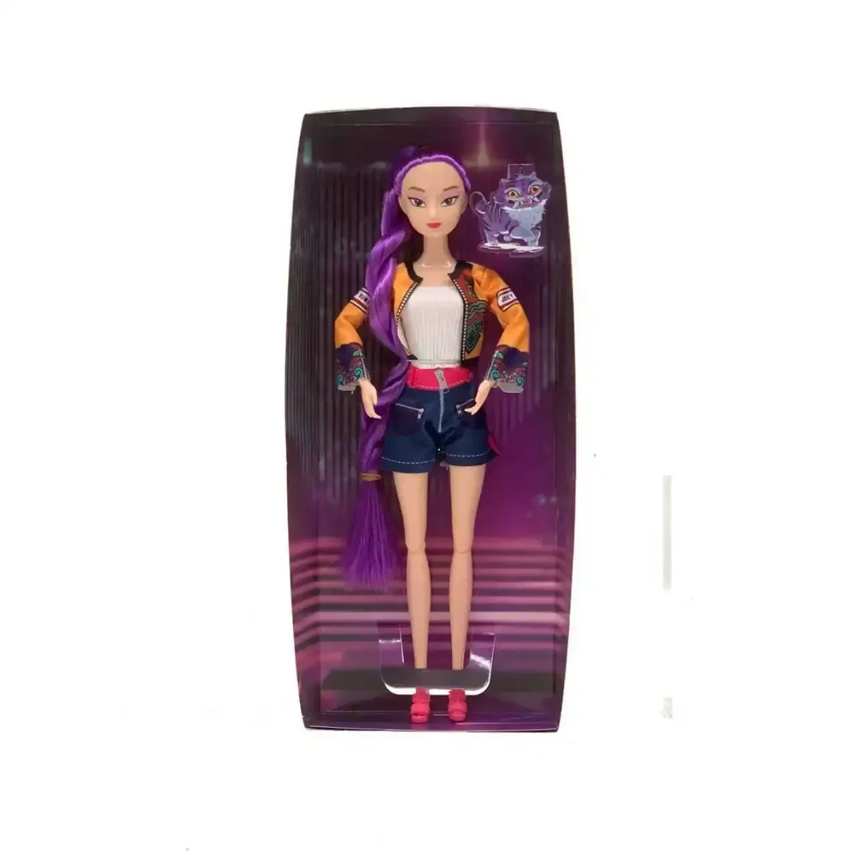 Kit Figuras de Ação K-Pop Demon Hunters Anime - Bonecas Colecionáveis