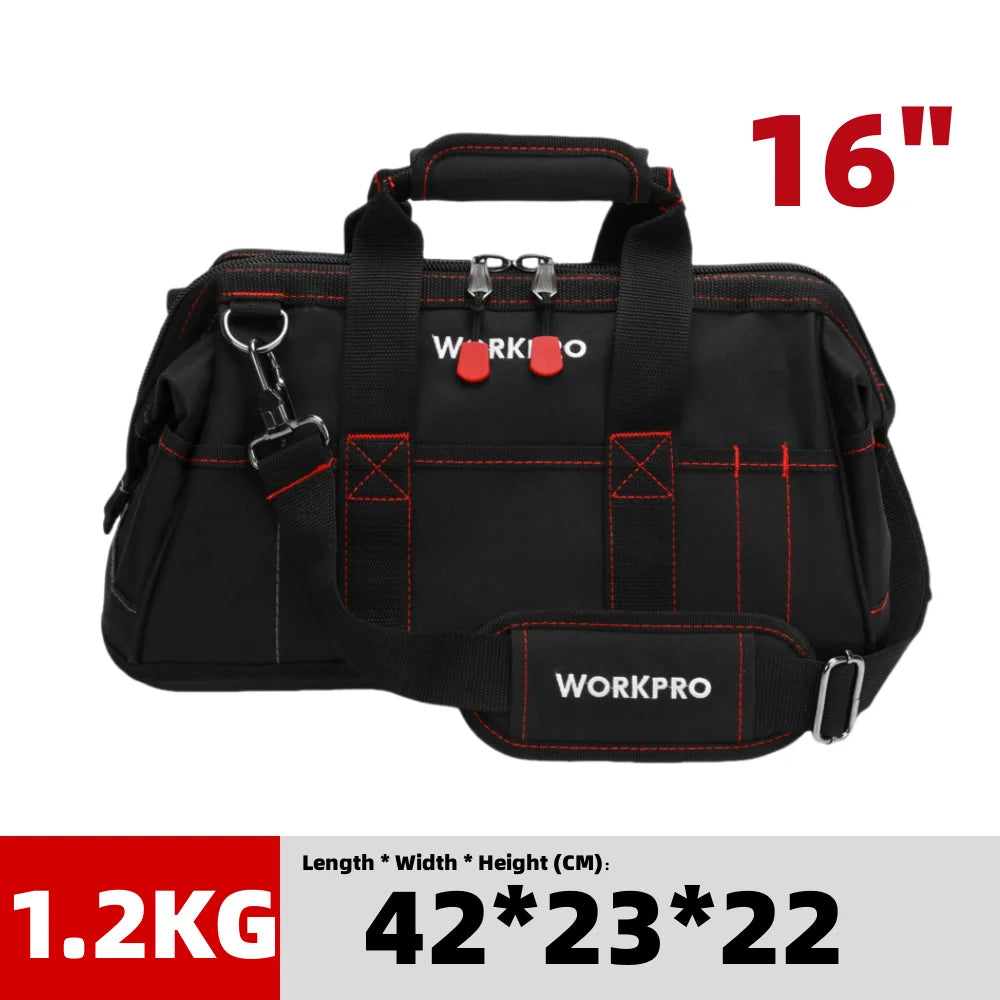 Bolsa Transversal WORKPRO Impermeável para Ferramentas e Viagem