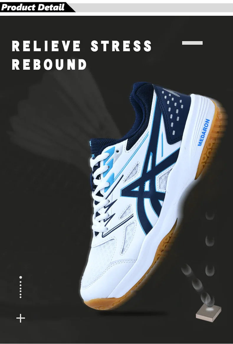 Tênis Esportivo 2025 para Badminton, Vôlei e Handebol - Adulto e Infantil