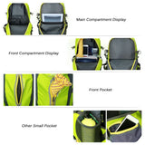 Mochila de Trekking e Camping 40L Resistente à Água - Daypack Ergonômica Unissex