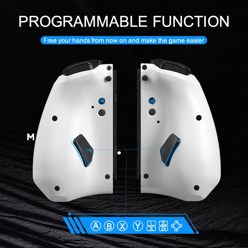 Controle Joy-Pad LinYuvo KS42 para Switch/OLED - Luz RGB e Turbo