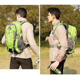 Mochila de Trekking e Camping 40L Resistente à Água - Daypack Ergonômica Unissex