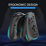 Controle Joy-Pad LinYuvo KS42 para Switch/OLED - Luz RGB e Turbo