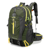 Mochila de Trekking e Camping 40L Resistente à Água - Daypack Ergonômica Unissex