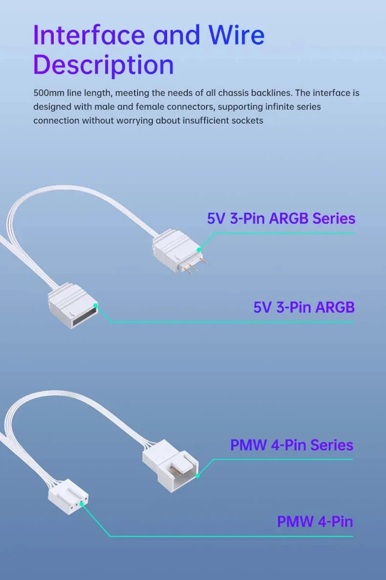 Cooler Fan Prism 5 Pro 120mm - ARGB 4 Pinos PWM Silencioso