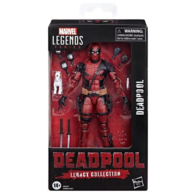 Action Figure Deadpool Marvel Legends Wade Wilson - Modelo Articulado Premium