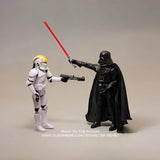 Action Figure Star Wars Darth Vader e Dark Trooper 10cm Hasbro