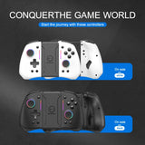 Controle Joy-Pad LinYuvo KS42 para Switch/OLED - Luz RGB e Turbo