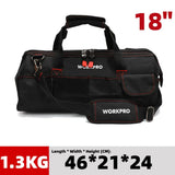 Bolsa Transversal WORKPRO Impermeável para Ferramentas e Viagem