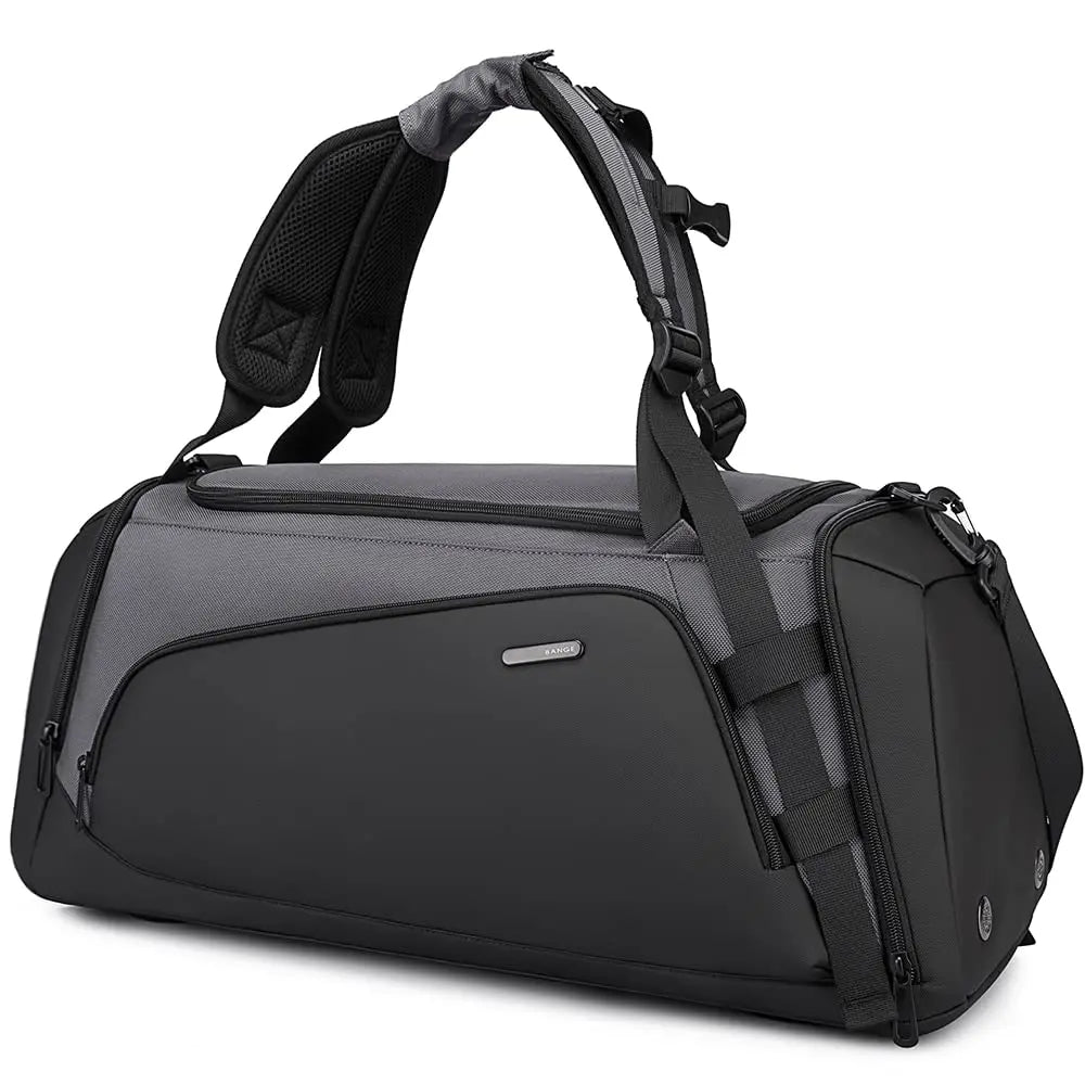 Mochila de Viagem Bange Unissex Impermeável - Mala Duffle Multifuncional