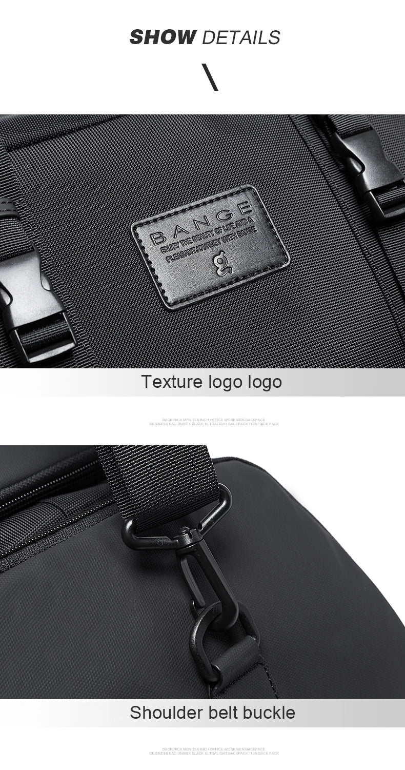 Mala de Viagem Bange Multifuncional Impermeável - Mochila de Ginásio e Bagagem