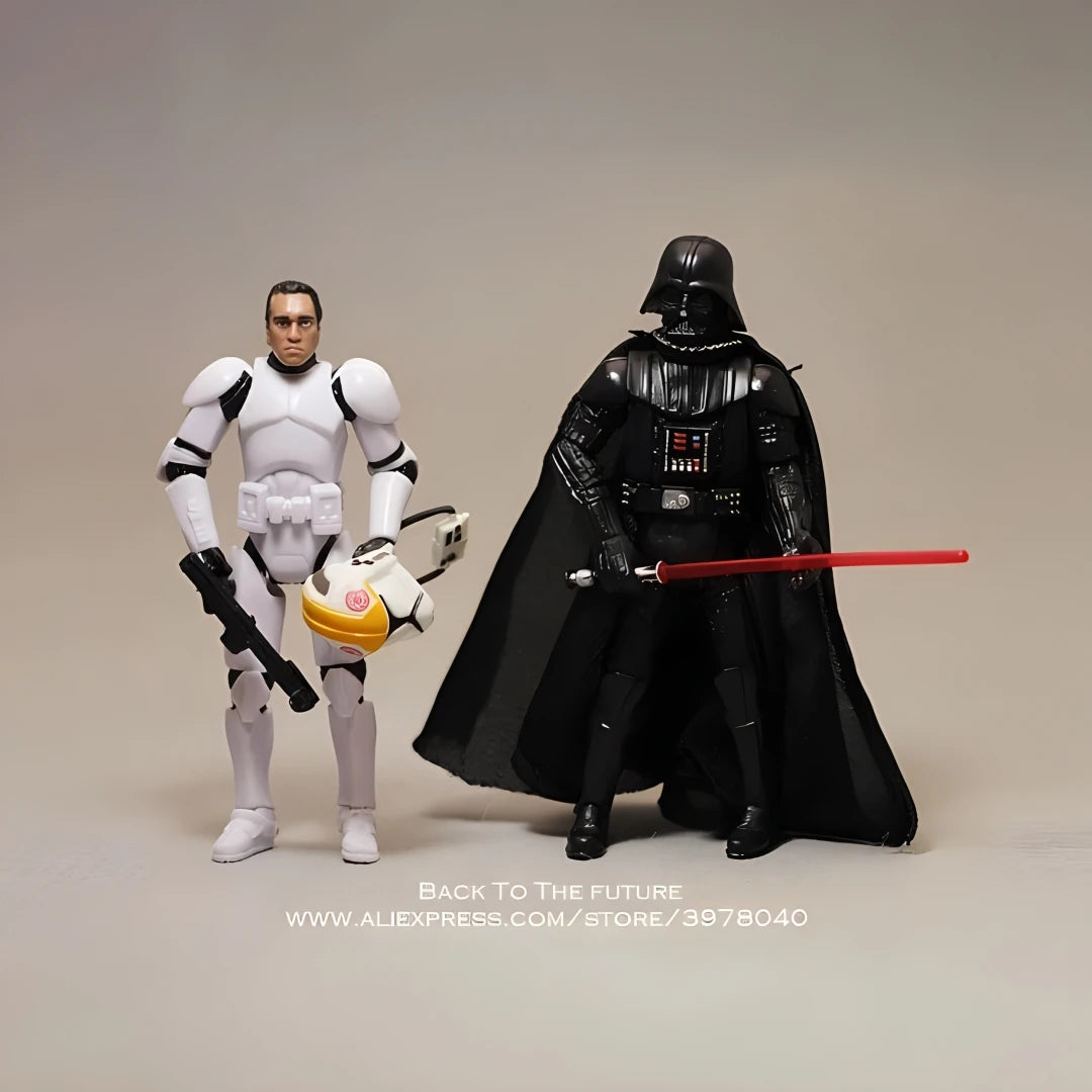 Action Figure Star Wars Darth Vader e Dark Trooper 10cm Hasbro
