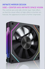 Cooler Fan Prism 5 Pro 120mm - ARGB 4 Pinos PWM Silencioso