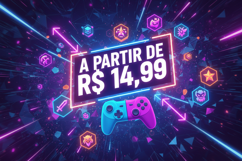 FAÇA UM ANUNCIO DE GAMES A PARTIR DE 14,99